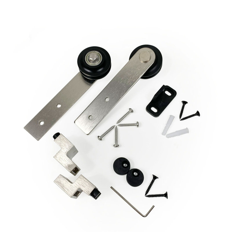 Homacer Mini Straight Design Standard Single Door Barn Door Hardware